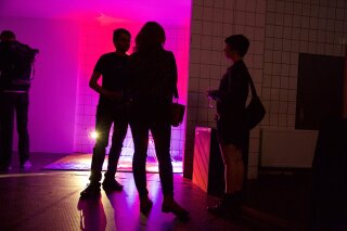 Dune Field Modulator at the Dark Habitats exhibition at Spektrum Berlin