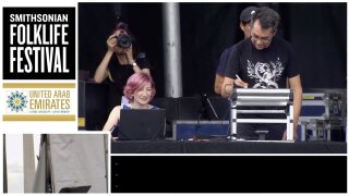 Infl3ctor at Smithsonian Folklife Festival, Washington DC, United States