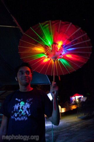 Michael Ang Inverse Parasol at Chillits - Photo by Jon Ross