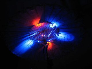 Michael Ang Inverse Parasol underside lit