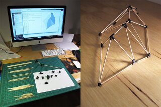 Polycon sculpture pieces